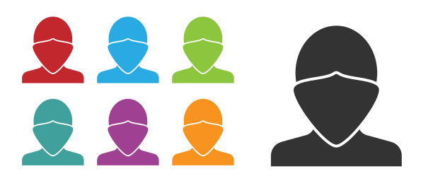 黑色破坏图标孤立在白色背景图片下载