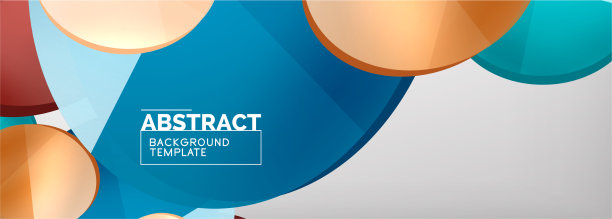 抽象光滑圆形背景图片下载