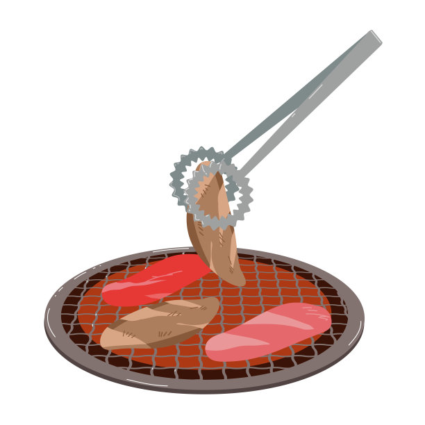 烤肉鹤见钳图片下载