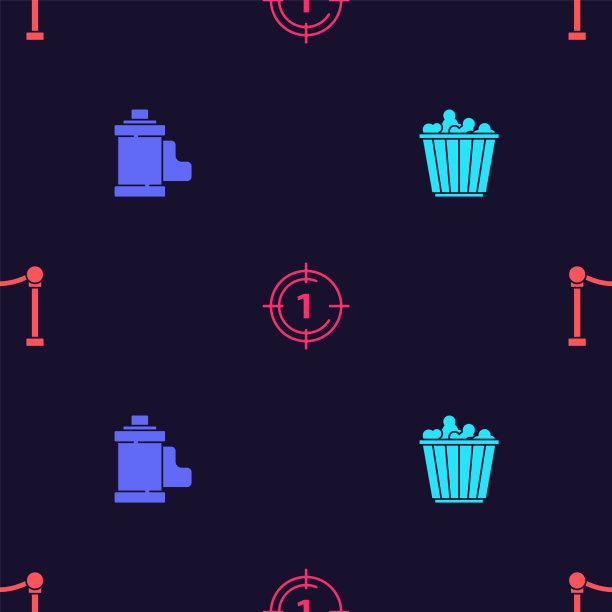 将爆米花放入盒式相机胶卷盒中图片下载