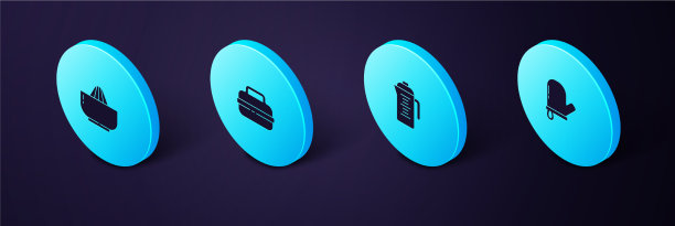 设置等距烤箱、手套、茶壶煮食图片下载