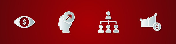 眼光与美元猎头的概念图片下载