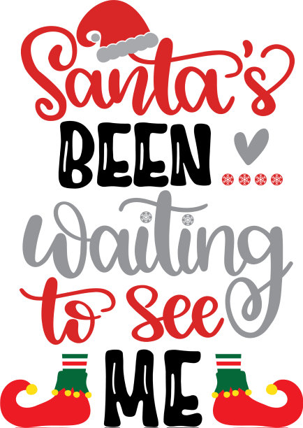 圣诞老人一直等着见我图片下载