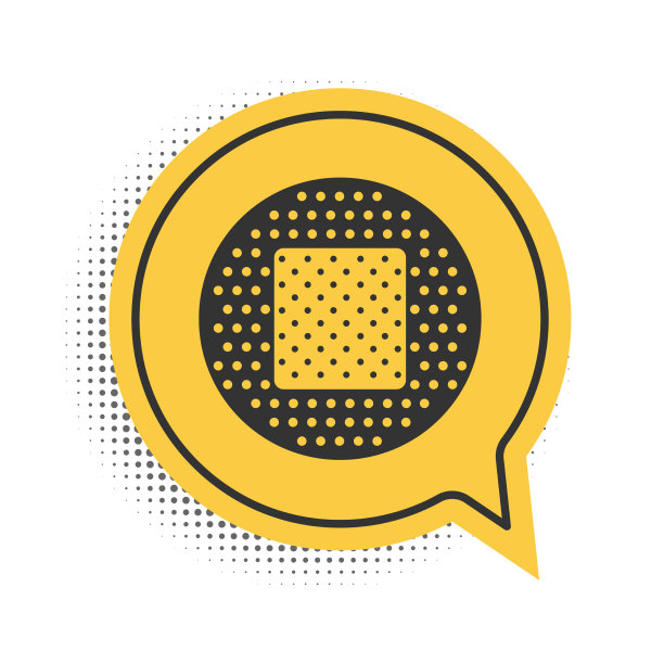 黑色绷带石膏图标孤立在白色图片下载