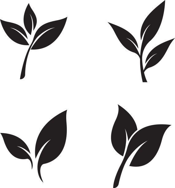 叶子标志生态自然图片下载