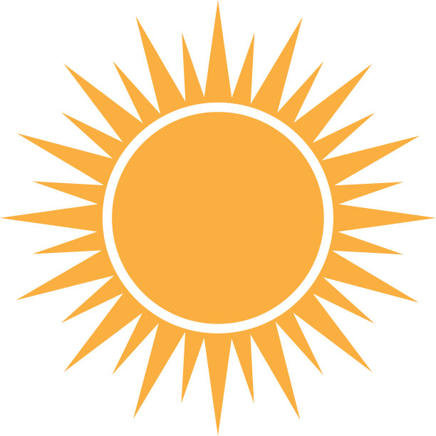 太阳标志图片下载