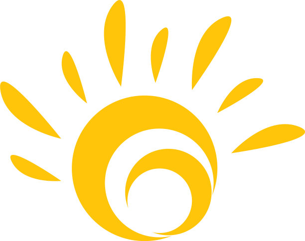 太阳标志图片下载