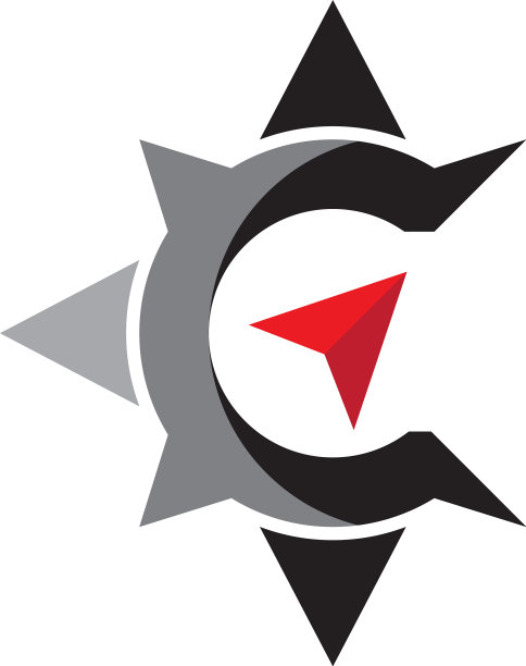 罗盘标识模板图片下载