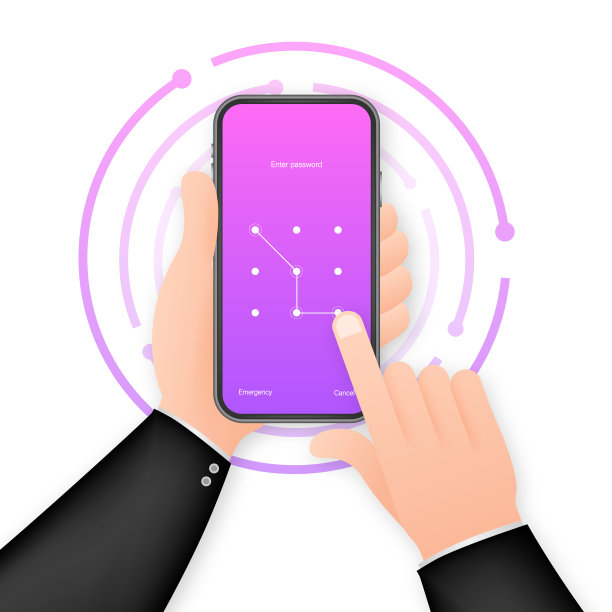 屏幕锁定验证密码智能手机图片下载