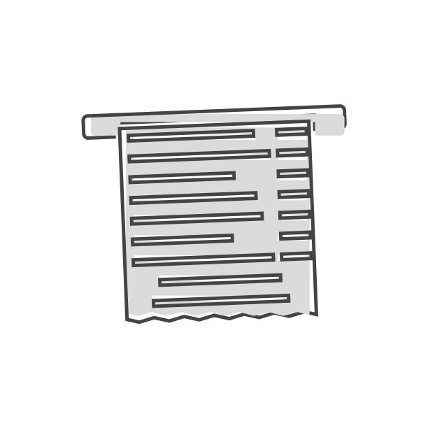 比尔图标卡通风格的白色孤立图片下载