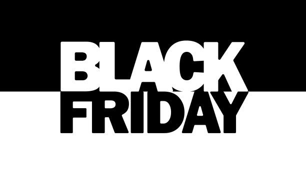 黑色星期五横幅销售黑色和重量的概念图片下载