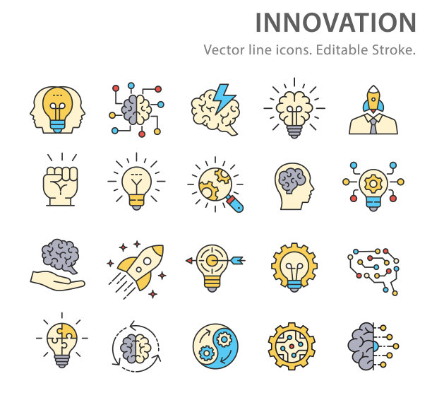 创新图标设置为平线图片下载