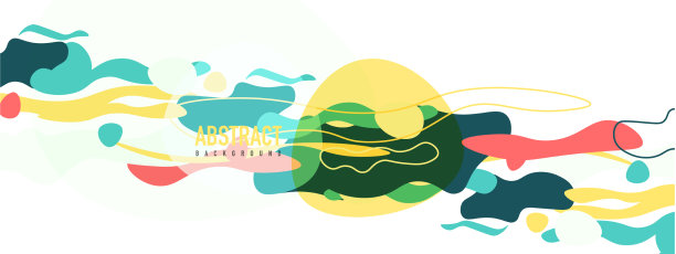 时尚的液体风格塑造抽象设计图片下载