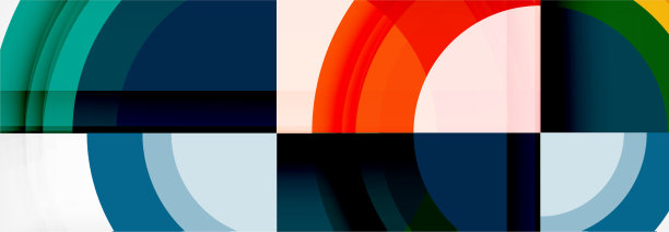 圆形形状三角形和圆形现代图片下载