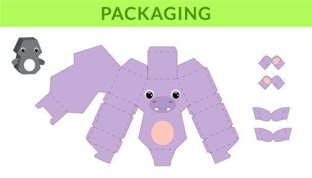 派对喜欢死切河马盒子生日宝贝图片下载