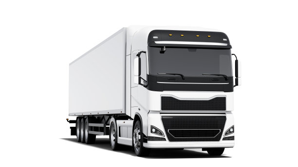 半卡车和拖车图片下载