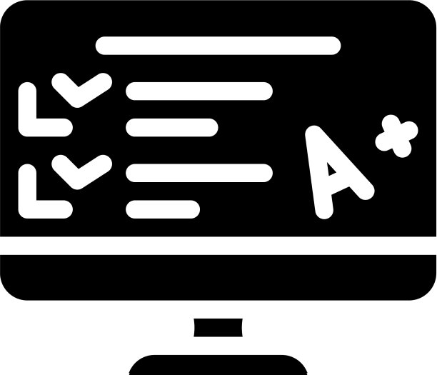 电子测试结果字形图标图片下载