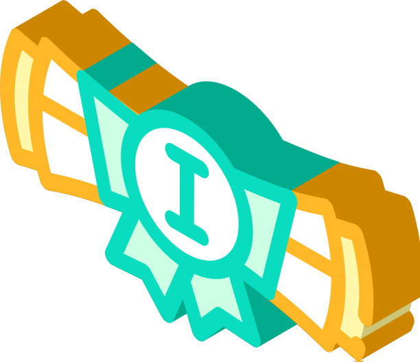 学生奖等距图标图片下载