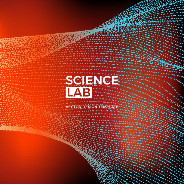 未来与动态粒子背景图片下载