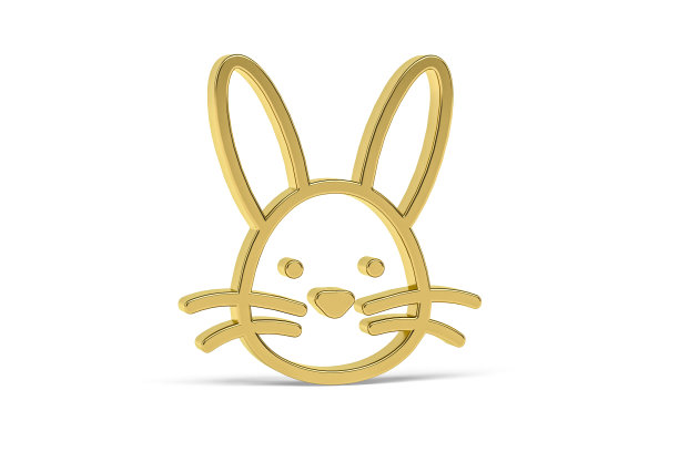 复活节兔子图标图片下载