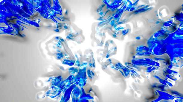 数字插图抽象气泡背景图片下载