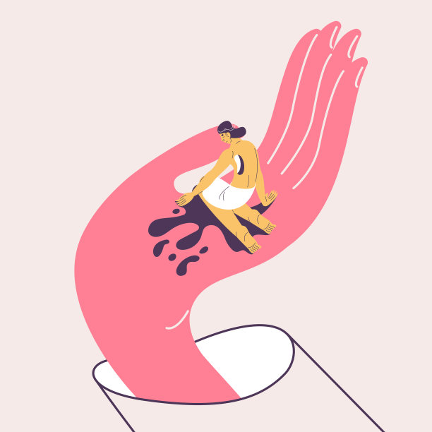 帮助因失去而痛苦的女人图片下载