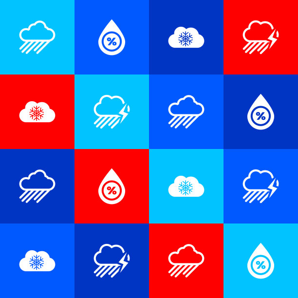 集云与雨水滴百分比雪图片下载