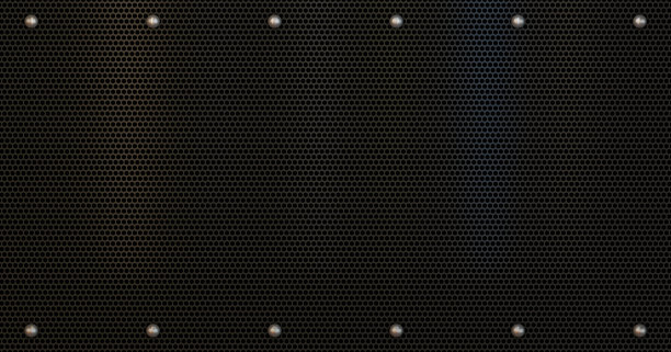 穿孔金属背景纹理。铝,钢。三维演示图片下载