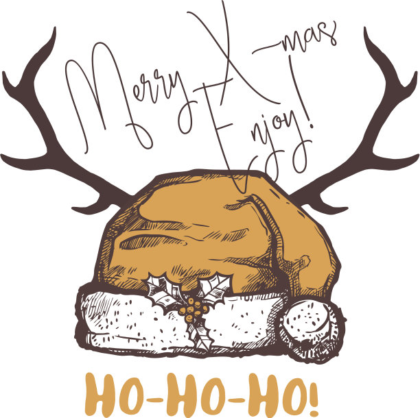 圣诞快乐，有趣的徽章，标志，标签或徽章图片下载