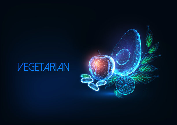 未来素食或纯素饮食概念图片下载