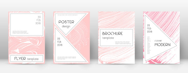 封面模板设计时尚的宣传册layou图片下载