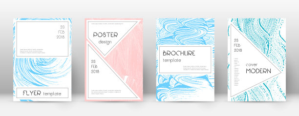 封面模板设计时尚的宣传册layou图片下载