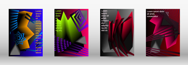 时髦的封面设计图片下载