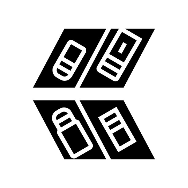 市场停车线图标矢量插图图片下载