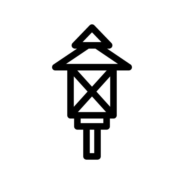 灯的花园图片下载