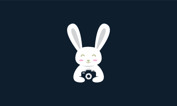 动物宠物兔子兔子可爱的相机图片下载