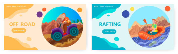 沙滩车上的人开着越野车极限运动图片下载