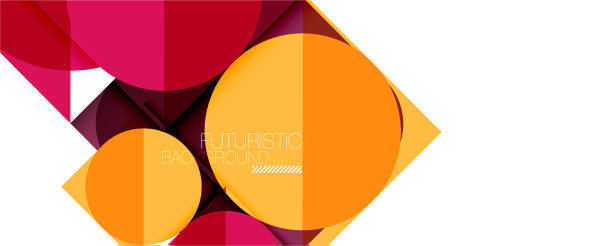 简单的圆圈和三角形是抽象的背景图片下载