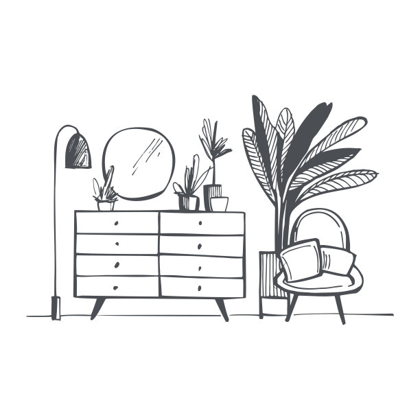 家里的家具。图片下载