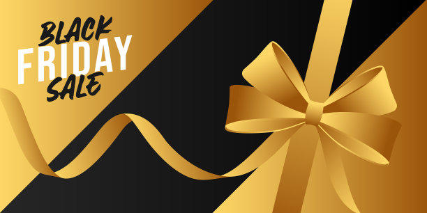 黑色星期五促销背景设计简约黑色图片下载