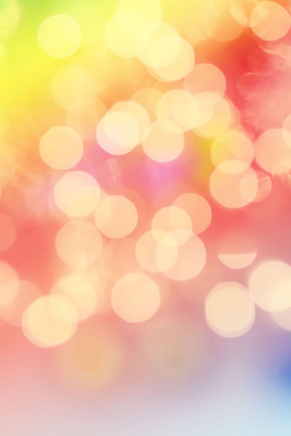 抽象的散景。副本的空间。闪亮的彩虹背景。图片下载