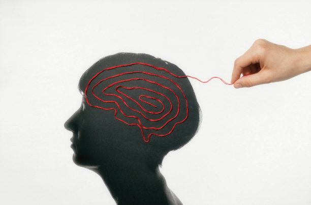 解决心理健康问题的概念。图片下载