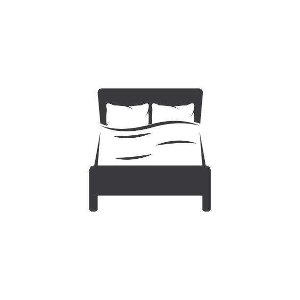 床和枕头图片下载