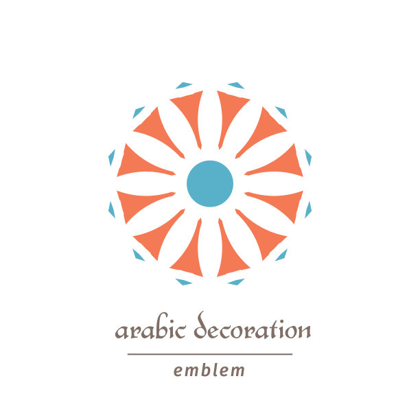 几何镶嵌装饰图片下载