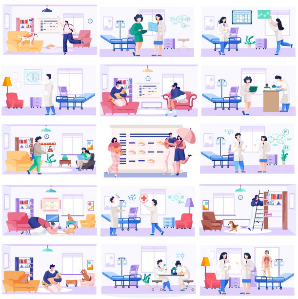 医学团队合作理念与医生在一起图片下载