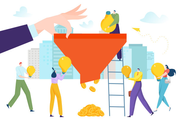 业务漏斗为平钱成功市场图片下载