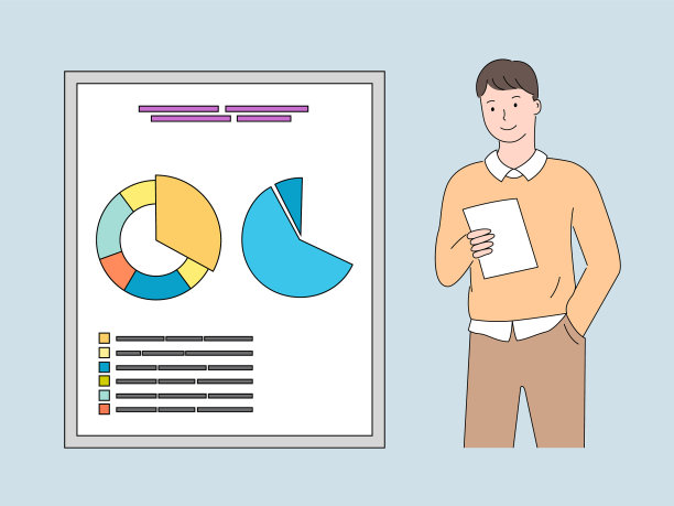 商人在阅读带有信息的纸上的报告图片下载