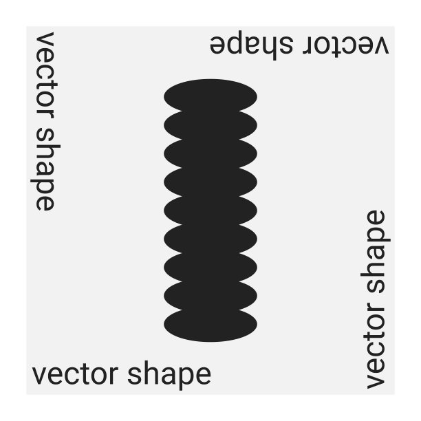 通用潮流矢量几何形状孤立在灰色背景图片下载