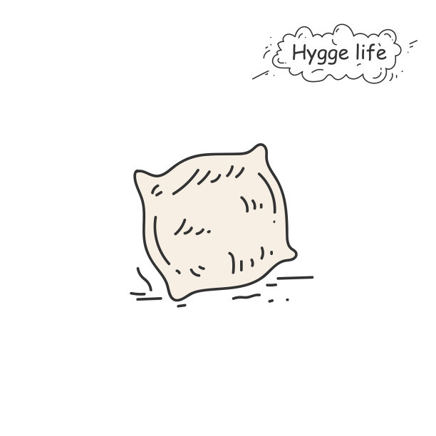 毛皮枕头颜色图标图片下载