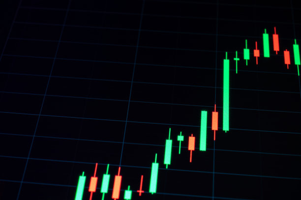 经济的图形。财务图表，股票分析数据为商业背景的数字屏幕。图形增长外汇金融市场。股票分析。价格图表的酒吧。图片下载